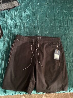 Roark Black Layover Men's 2.0 Short, Black, Size 36